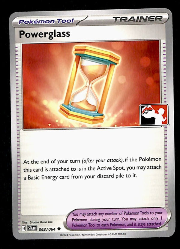 Powerglass Play Stamped Shrouded Fable 063/064, NM Pokemon Card