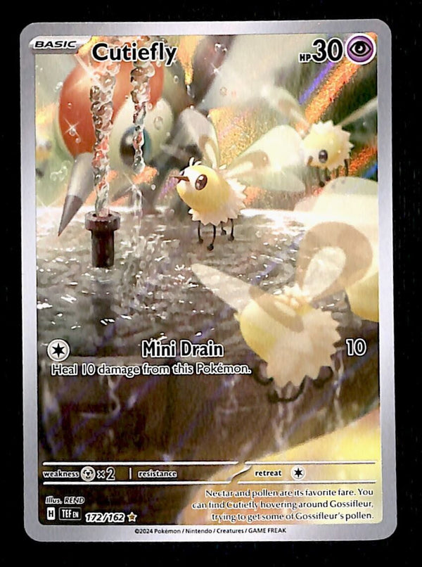 Cutiefly Illustration Rare Temporal Forces 172/162, NM Pokemon Card