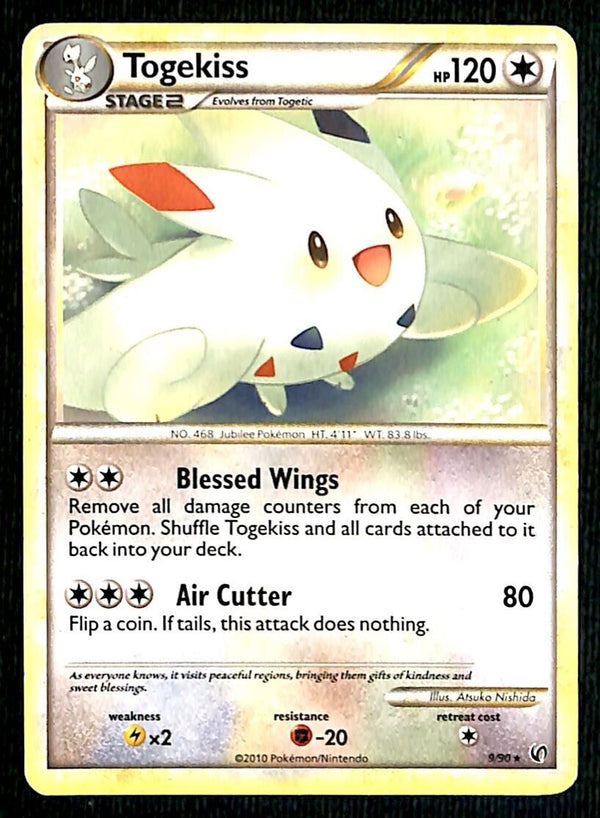 Togekiss Undaunted EX, 9/90 Pokemon Card
