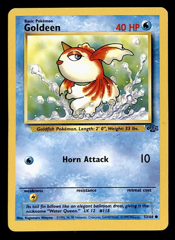 Goldeen Jungle NM, 53/64 Pokemon Card