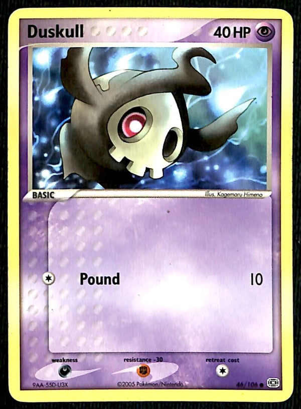 Duskull Emerald EX, 46/106 Pokemon Card