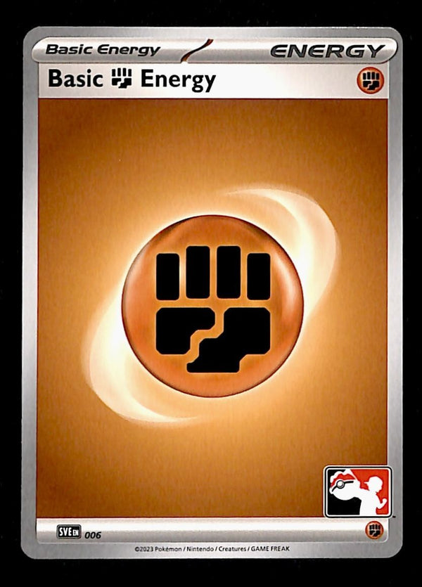 Fighting Energy 2023 Play! Stamped SVE 006, NM Pokemon Card