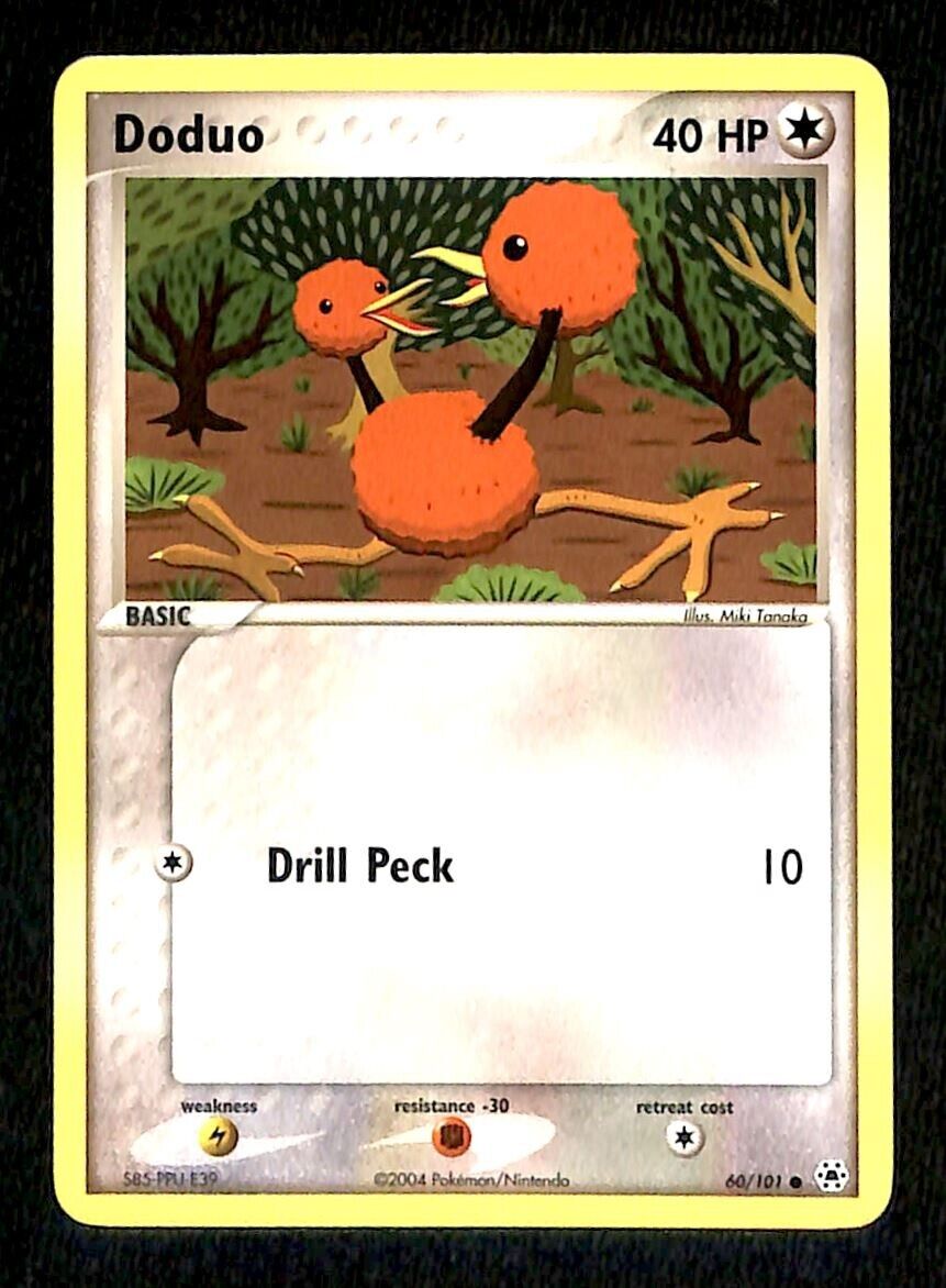 Doduo Hidden Legends NM, 60/101 Pokemon Card