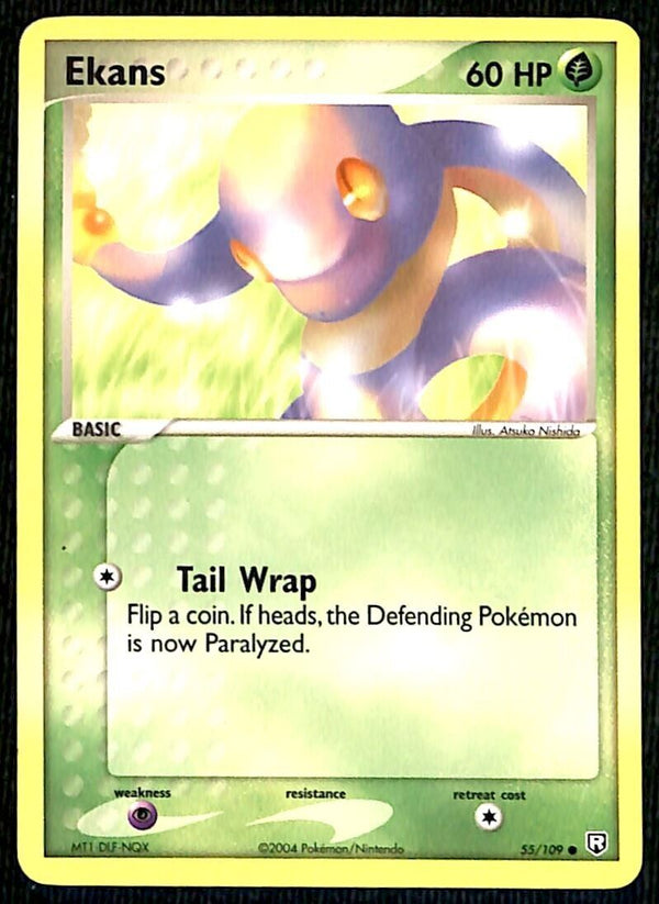 Ekans Team Rocket Returns NM, 55/109 Pokemon Card Ekans Team Rocket Returns NM, 55/109 Pokemon Card
