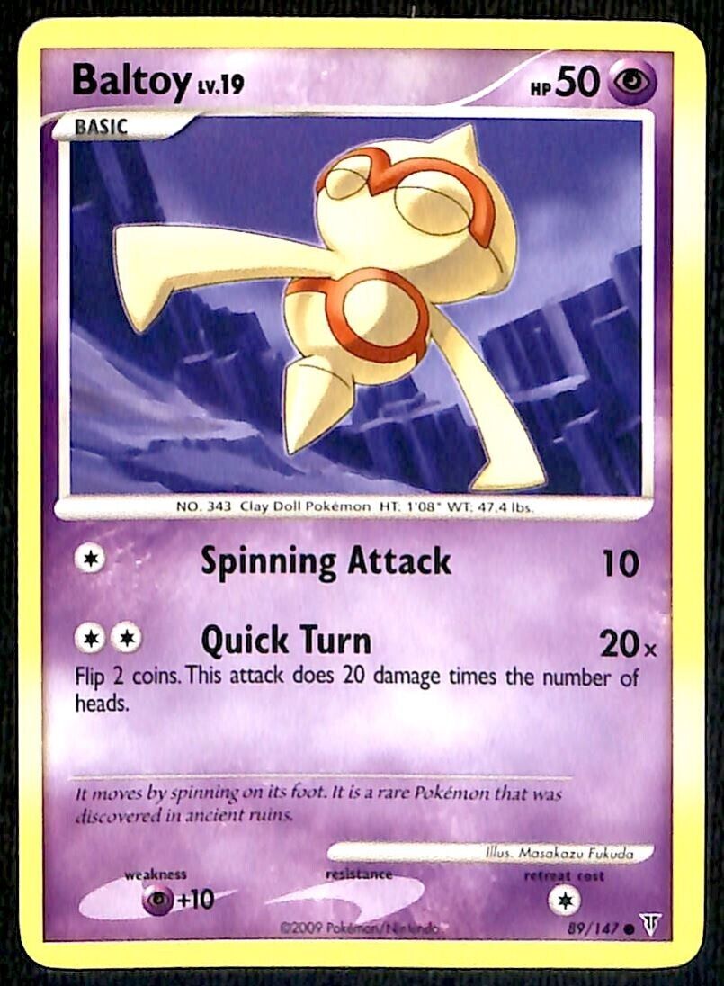 Baltoy Supreme Victors NM, 89/147 Pokemon Card