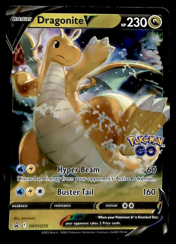 Dragonite V Black Star Promo SWSH 235, NM Pokemon Card