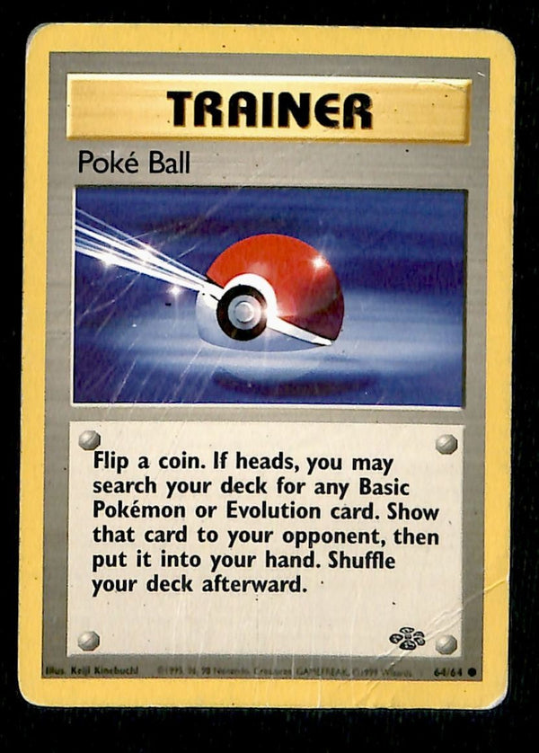 Poke Ball Jungle MP, 64/64 Pokemon Card