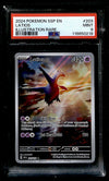Latios Illustration Rare Surging Sparks 203/191, PSA 9 Pokemon Card