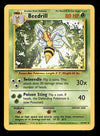 Beedrill Base Set 1999 Unlimited Print VG, 17/102 Pokemon Card.