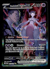 Team Rocket's MewTwo ex SIR Destined Rivals 231/182 NM Pokemon Card