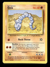 Onix Base Set 1999 Unlimited Print LP, 56/102 Pokemon Card.