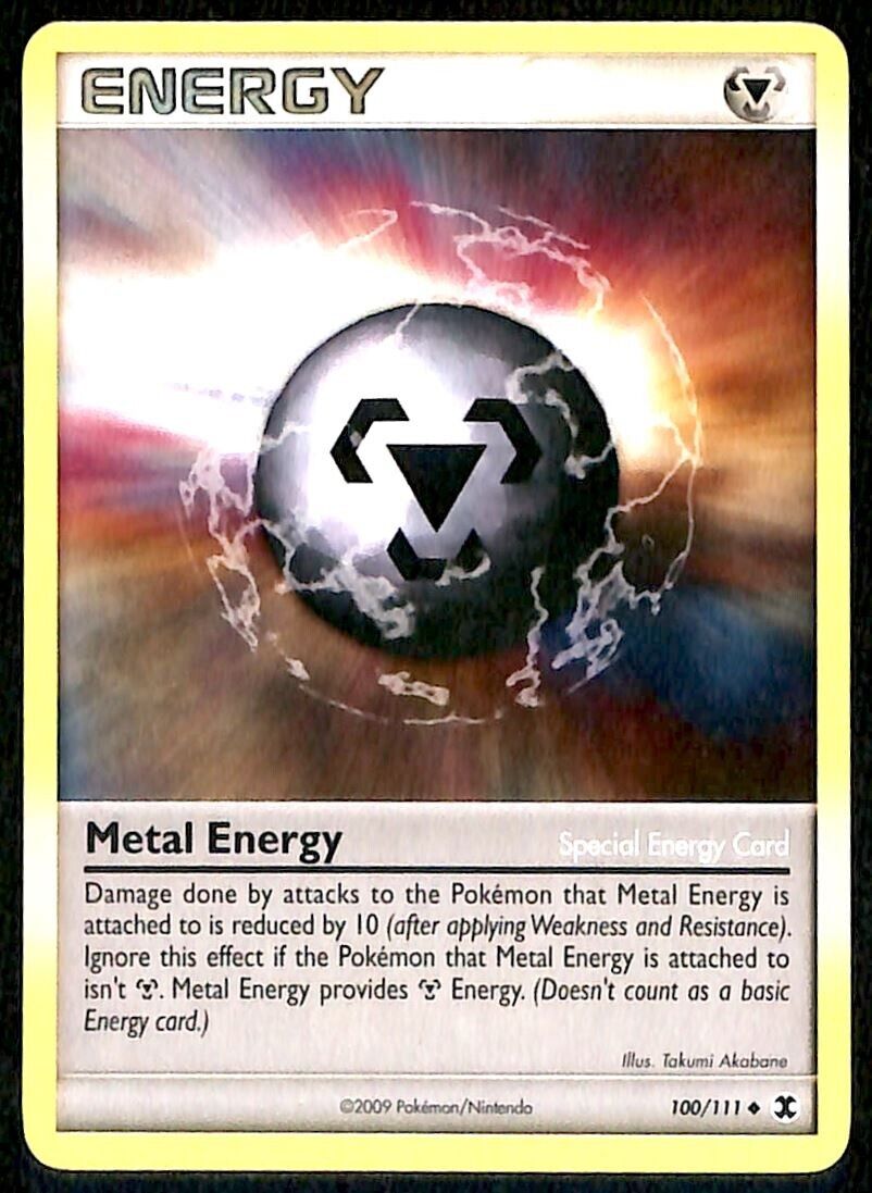 Metal Energy Rising Rivals NM, 100/111 Pokemon Card