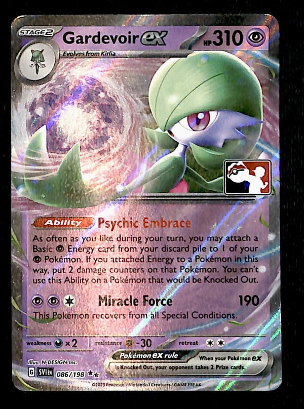 Gardevoir ex Play! Stamped Scarlet & Violet 086/198, NM Pokemon Card