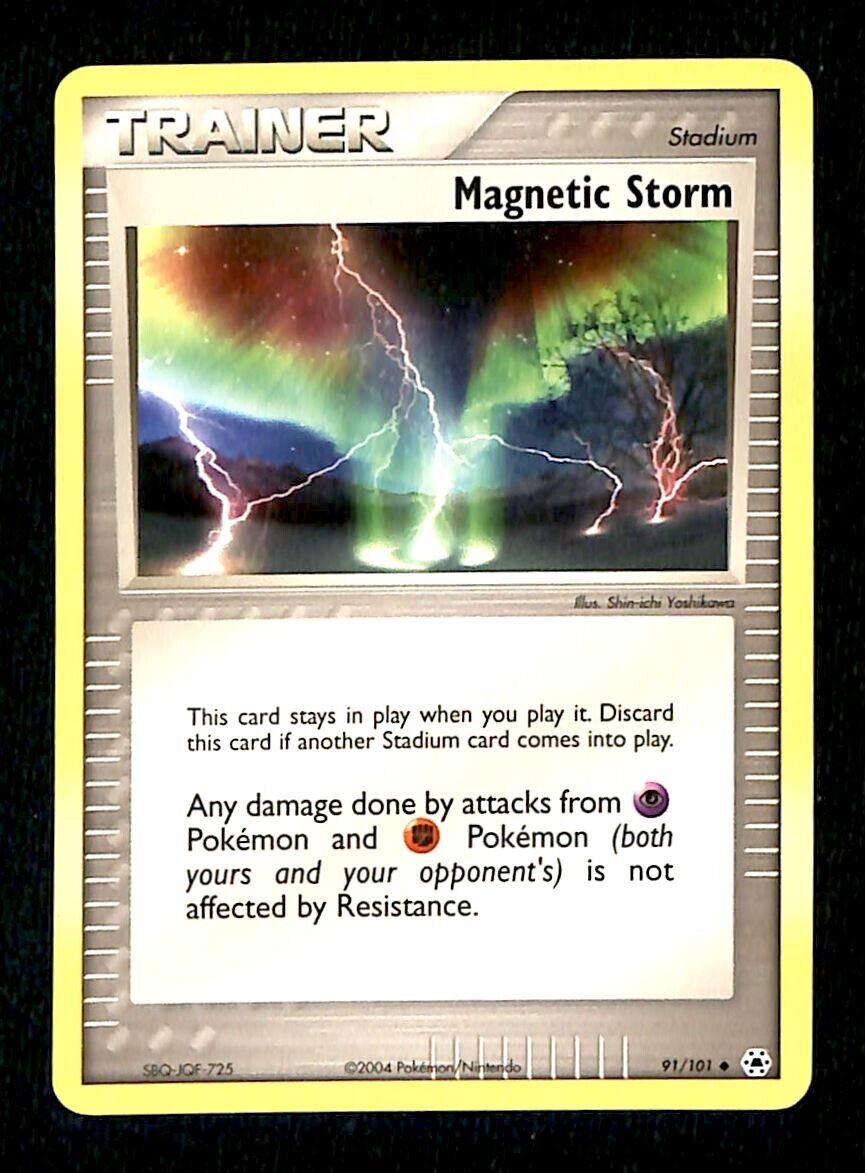 Magnetic Storm Hidden Legends NM, 91/101 Pokemon Card