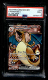 Charizard ex Full Art 151 183/165, PSA 9 Pokemon Card
