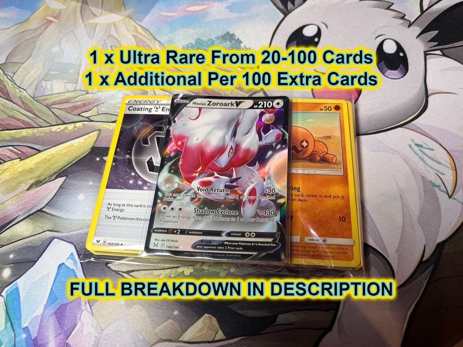 Pokemon TCG Bulk Bulk Lot Of 1000 Pokemon Cards - Includes Holos, Reverse Holos & 3 Ultra/V/GX Mixed Pokemon Cards Holo Reverse Holo Pokemon TCG Bulk Bulk Lot Of 1000 Pokemon Cards - Includes Holos, Reverse Holos & 3 Ultra/V/GX Mixed Pokemon Cards Holo Reverse Holo