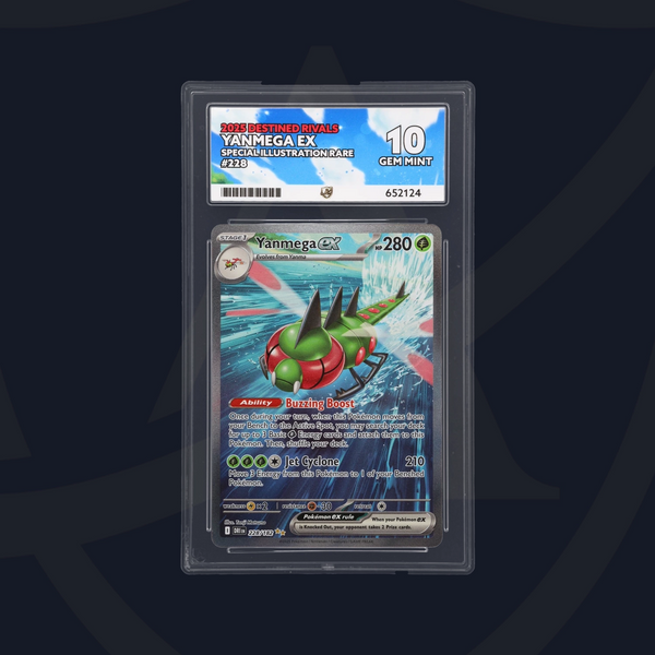 Yanmega ex Destined Rivals 228/182, ACE 10 Graded Pokemon Card