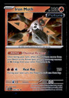 Iron Moth Cosmos Holo Paradox Rift 028/182,NM Pokemon Card