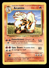 Arcanine Base Set 1999 Unlimited Print VG, 23/102 Pokemon Card.