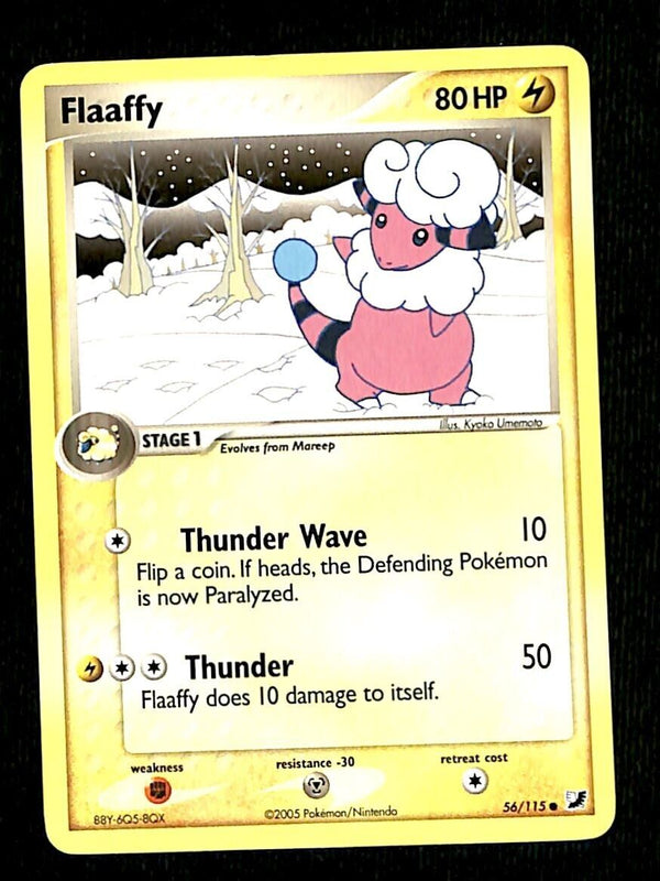 Flaaffy Unseen Forces NM, 56/115 Pokemon Card Flaaffy Unseen Forces NM, 56/115 Pokemon Card