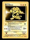 Electabuzz Base Set 1999 Unlimited Print VG, 20/102 Pokemon Card.