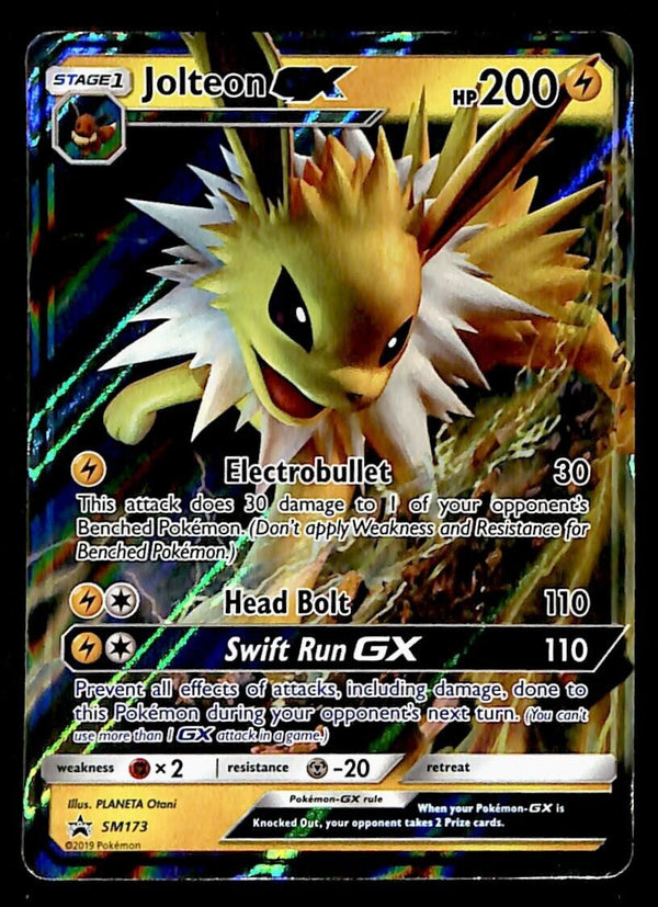 Jolteon GX Black Star Promo SM173, NM Pokemon Card