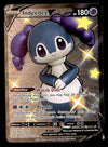 Indeedee V Full Art Ultra Rare Shining Fates SV114/SV122, NM Pokemon Card
