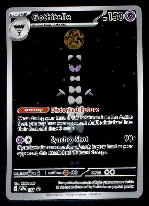 Gothitelle Full Art Black Star Promo SVP 211, NM Pokemon Card