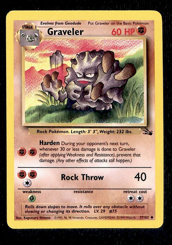 Hypno Fossil EX 23/62 Pokemon Card