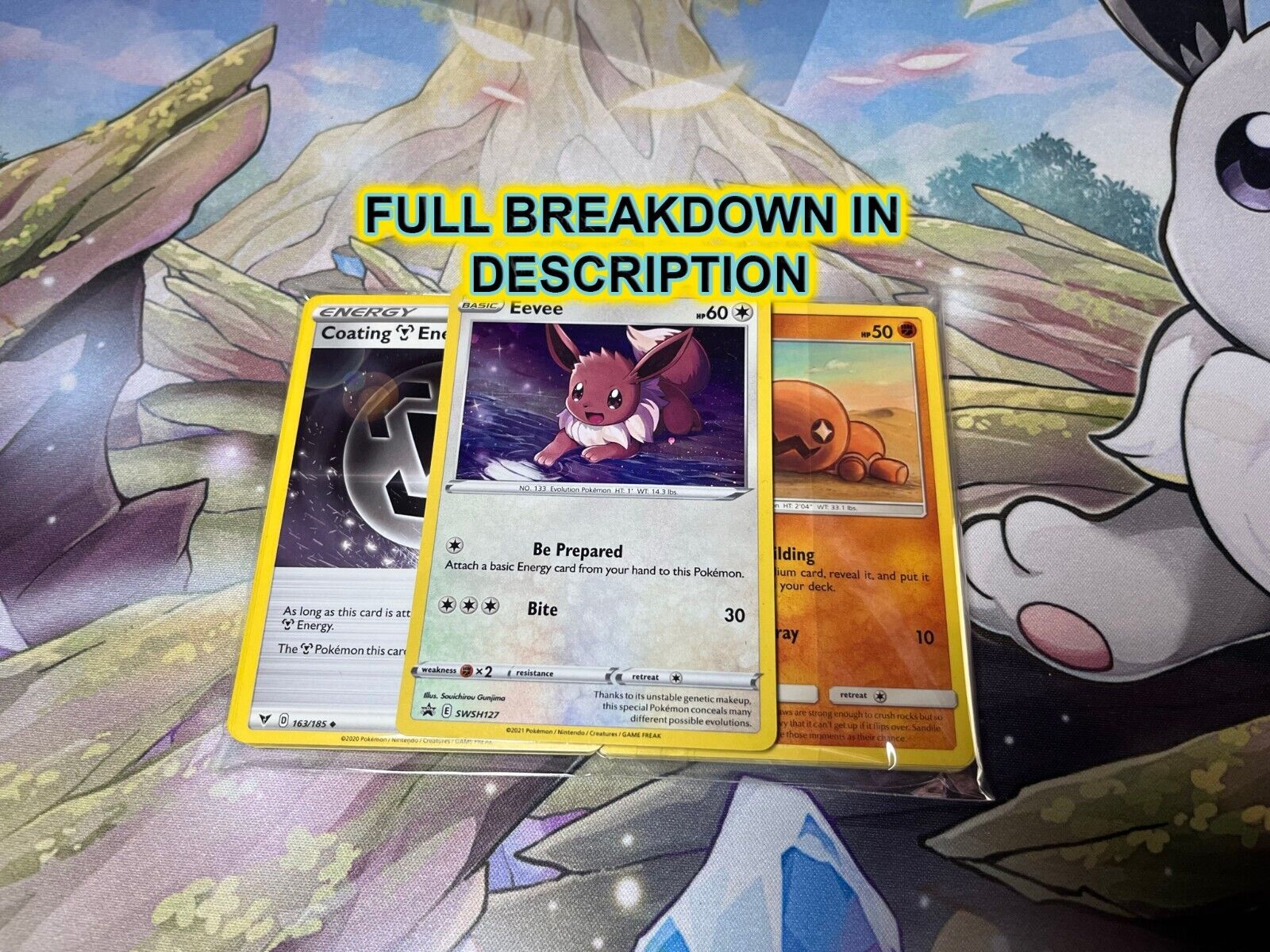 Pokemon Cards Bundle TCG Collection - Card Rare Holo 10-100 - Foto 9