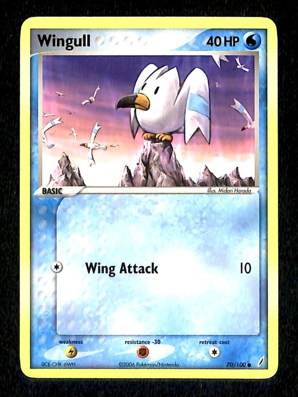 Wingull Crystal Guardians NM, 70/100 Pokemon Card