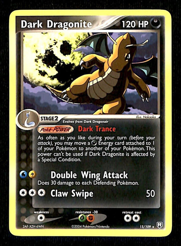 Dark Dragonite Team Rocket Returns NM, 15/109 Pokemon Card Dark Dragonite Team Rocket Returns NM, 15/109 Pokemon Card