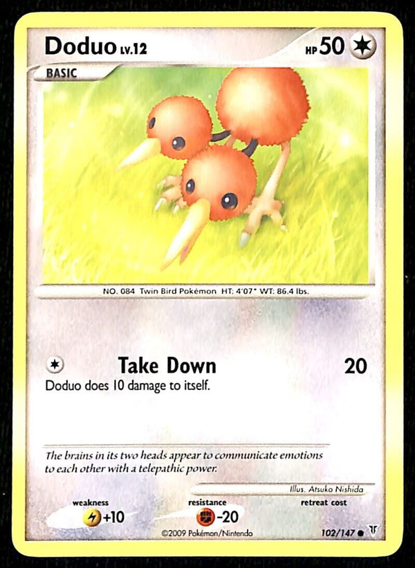 Doduo Supreme Victors NM, 102/147 Pokemon Card