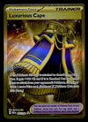 Luxurious Cape Gold Card Paradox Rift 265/182, NM Pokemon Card