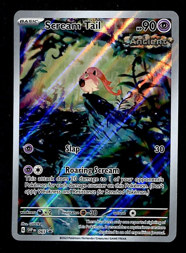 Scream Tail SVP 065 Promo, NM Pokemon Card