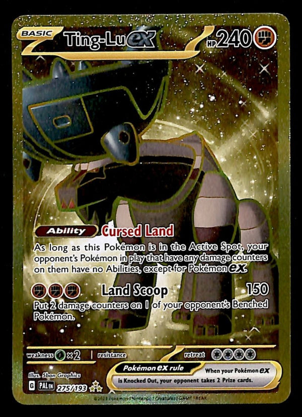 Ting-Lu Ex Hyper Rare Paldea Evolved 275/193, NM Pokemon Card