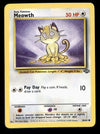 Meowth Jungle NM, 56/64 Pokemon Card