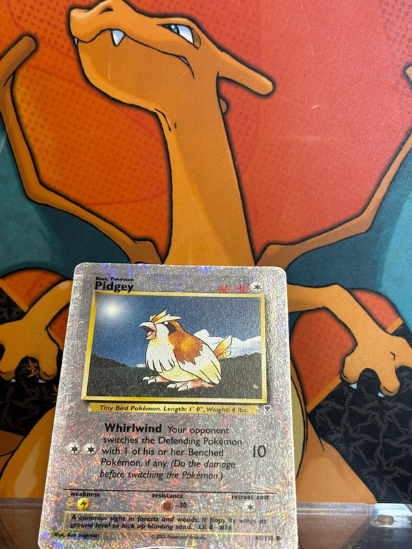 Pidgey Reverse Holo Legendary Collection EX-NM, 85/110 Pokemon Card