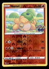 Numel Ditto Stamp Reverse Pokemon GO 013/078, NM Pokemon Card