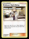 Professor Oak's Setup Trainer Common Unified Minds 201/236, NM Pokemon Card