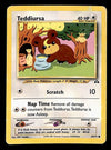 Teddiursa Neo Discovery VG, 65/75 Pokemon Card.