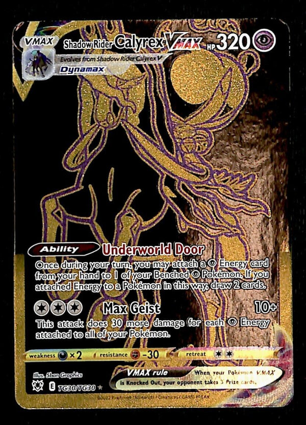 Calyrex Vmax Astral Radiance TG30/TG30, NM Pokemon Card