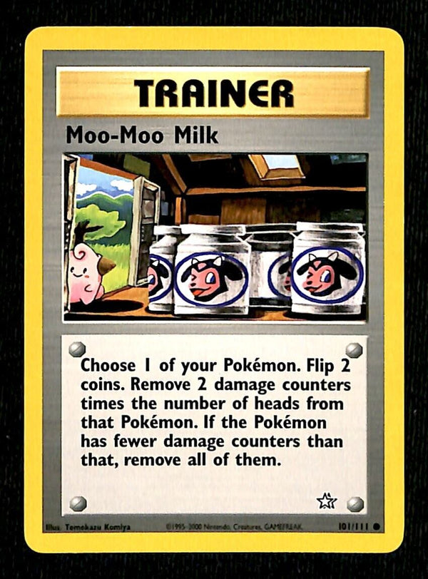Moo-Moo Milk Neo Genesis EX, 101/111 Pokemon Card