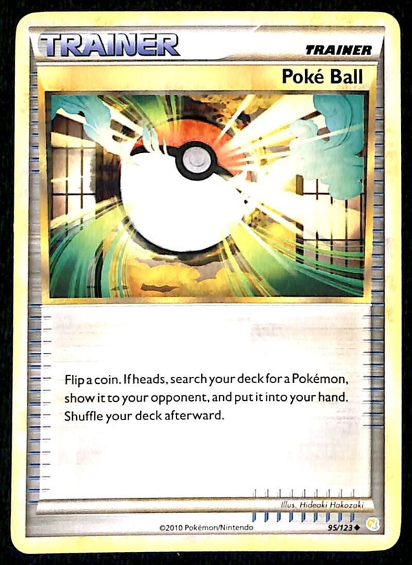Poke Ball Heartgold & Soulsilver NM, 95/123 Pokemon Card