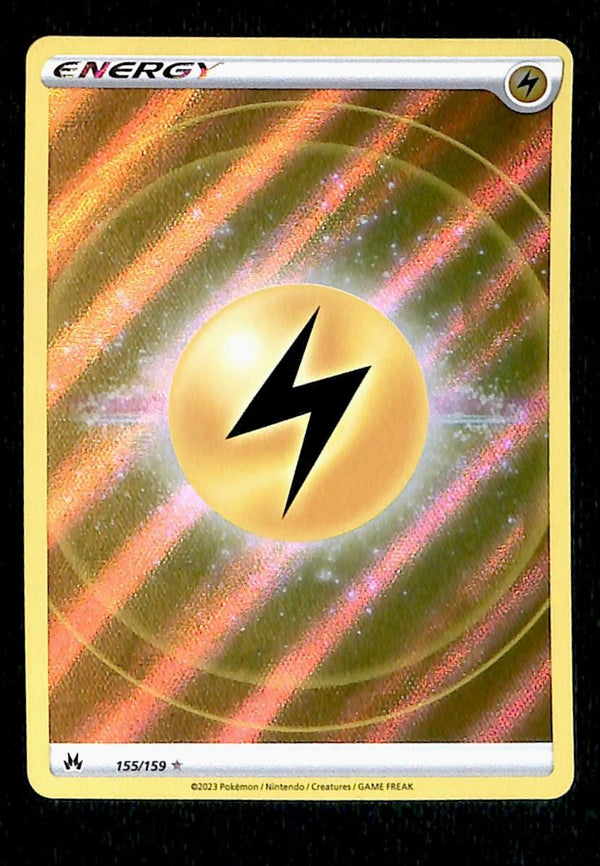 Electric Energy Holo Crown Zenith 155/159, NM Pokemon Card