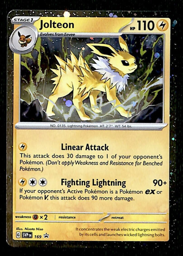 Jolteon SVP 169 Promo, NM Pokemon Card