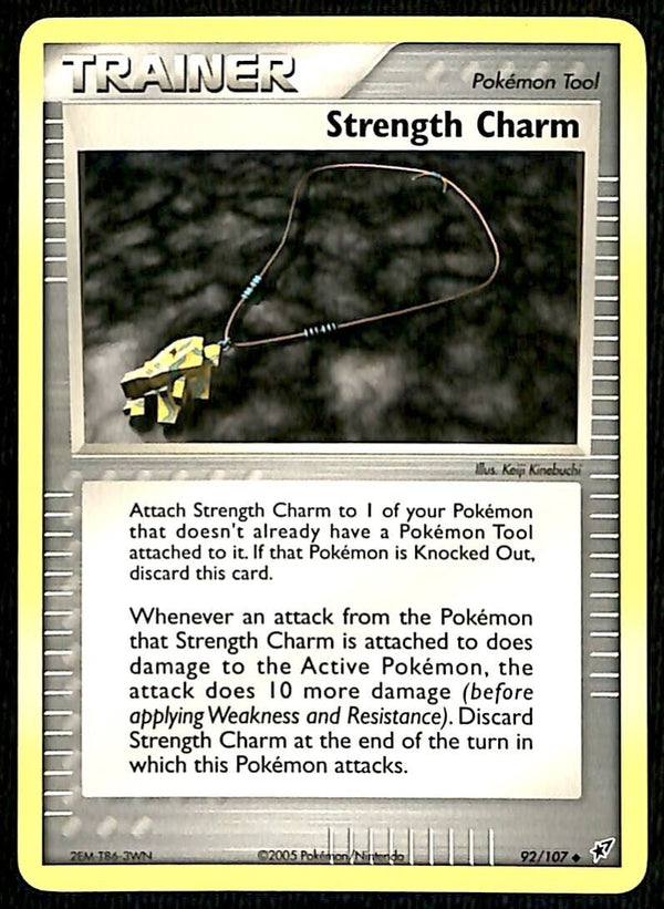 Strength Charm EX Deoxy NM, 92/107 Pokemon Card