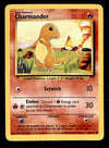 Charmander Base Set 1999 Unlimited Print NM, 46/102 Pokemon Card.