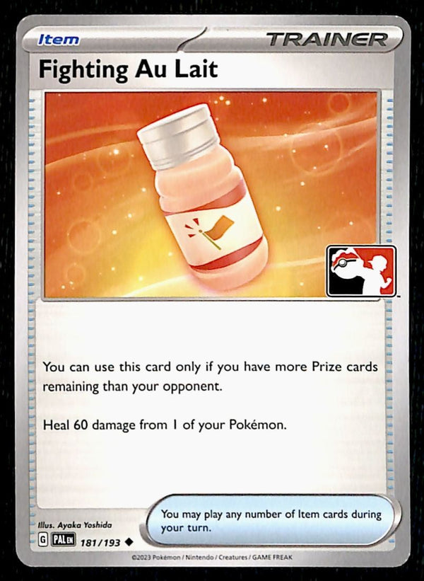 Fighting Au Lait Play! Stamped Paldea Evolved 181/193, NM Pokemon Card