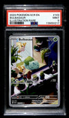 Bulbasaur Illustration Rare Stellar Crown 143/142, PSA 9 Pokemon Card
